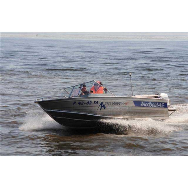Алюминиевая лодка WINDBOAT-47 в Сургуте