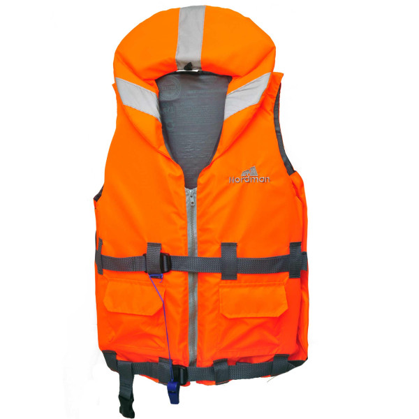 Спасательный жилет Nordman на молнии и карабинах ЖС-01 оранжевый в Сургуте Спасательный жилет Nordman на молнии и карабинах ЖС-01 оранжевый в Сургуте