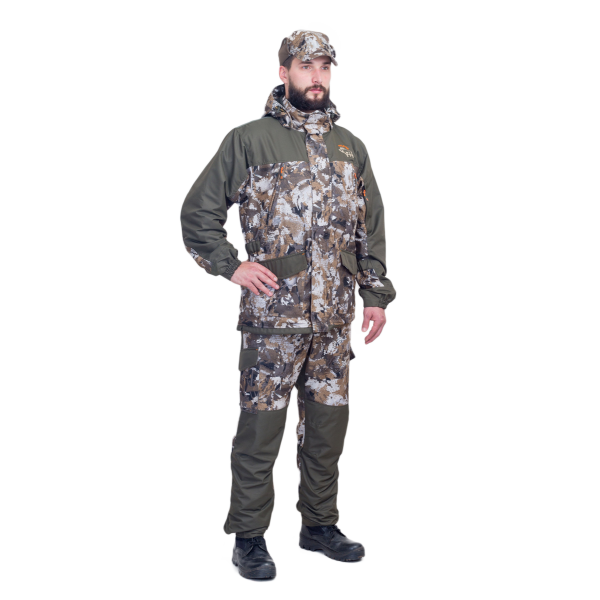 Костюм Горка демисезонный / коричневые соты в Сургуте